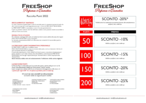 Lista Premi 2022 - FreeShop Card