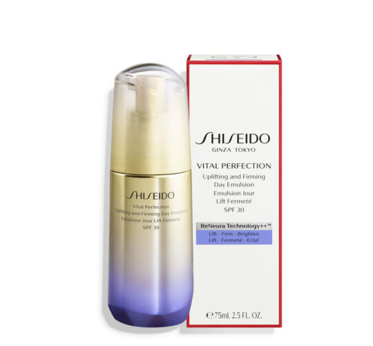 SHISEIDO Vital Perfection Uplifting and Firming Day Emulsion 75ml-outpack