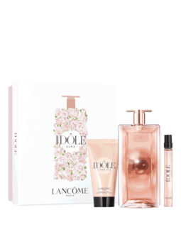 LANCOME SET Idole Aura Eau de Parfum Vapo 50ml+Mini EdP 10ml+Power Cream 50ml