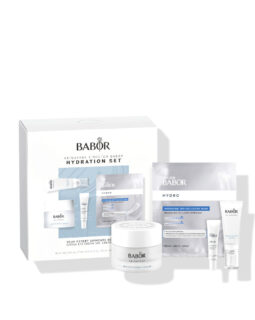 DOCTOR BABOR SET Hydratation - Skinovage Moisturizing Cream 50ml +Moisturizing Serum 15ml + Eye Cream Day 7ml + Bio-Cellulose Mask