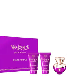 GIANNI VERSACE SET Dylan Purple Eau de Parfum Vapo 50ml + SG 50ml + BL 50ml