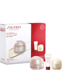 SHISEIDO SET Benefiance Wrinkle Smoothing Eye Cream 15ml + Ultimune Power