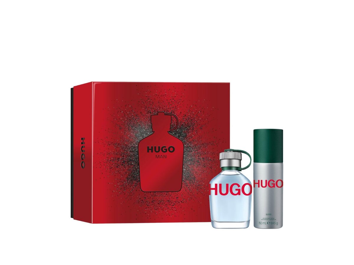 HUGO BOSS SET Hugo Man Eau de Toilette Vapo 75ml + Deo Spray 150ml