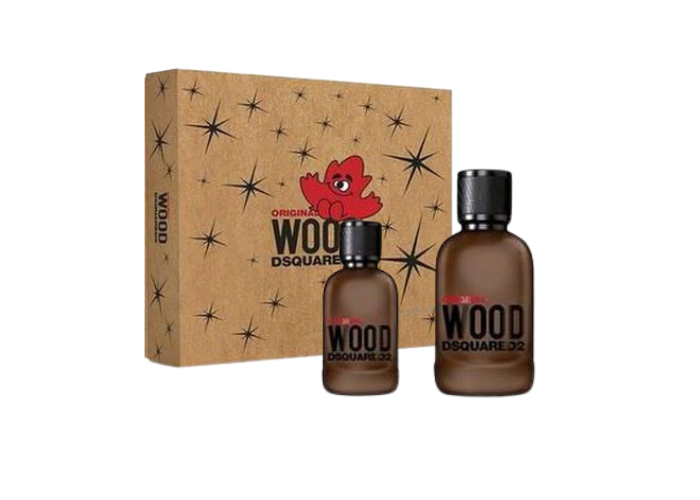 DSQUARED2 SET Original Wood Men Eau de Parfum Vapo 100ml + EdP 30ml