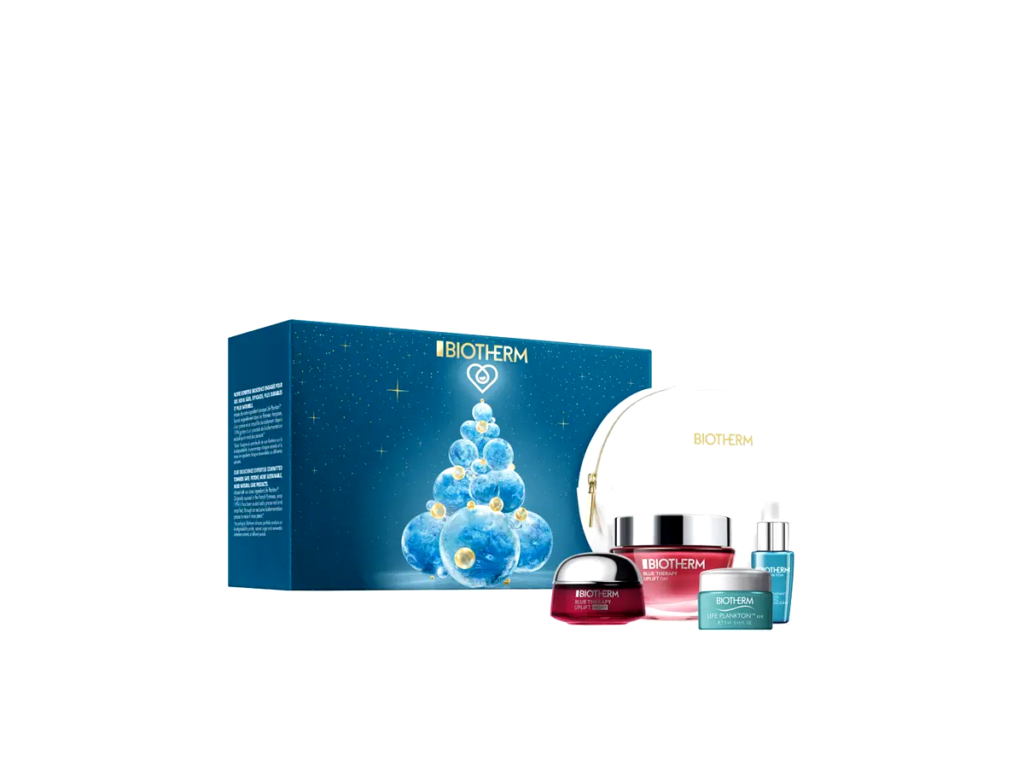 LE6959_BIOTHERM SET Blue Therapy Red Algae Lift Cream 50ml + Life Plankton Elixir 7ml