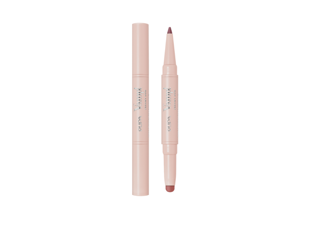 PUPA Vamp! Creamy Duo Lip Pencil & Shiny Lipstick 0.8g - 006 Deep Rose