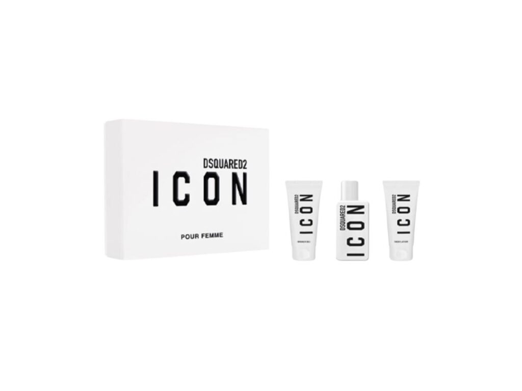 5H0625- DSQUARED2 SET Icon Pour Homme Eau de Parfum Vapo 100ml + SG 100ml + ASB 100ml
