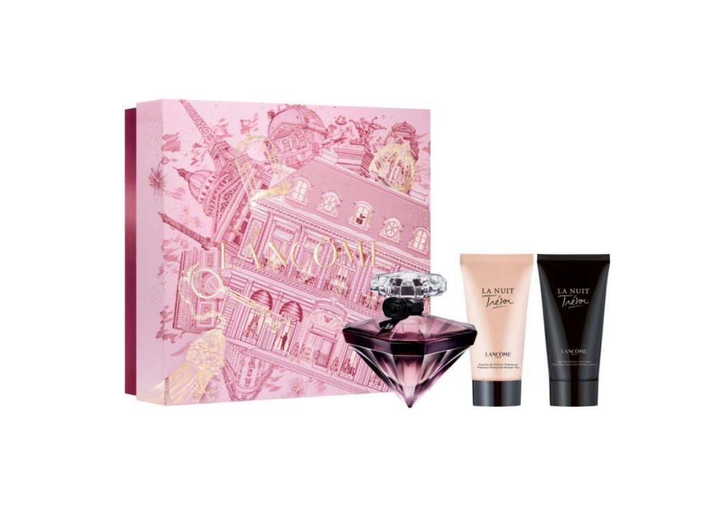 LANCOME SET La Nuit Tresor Eau de Parfum Vapo 50ml + SG 50ml + BL 50ml