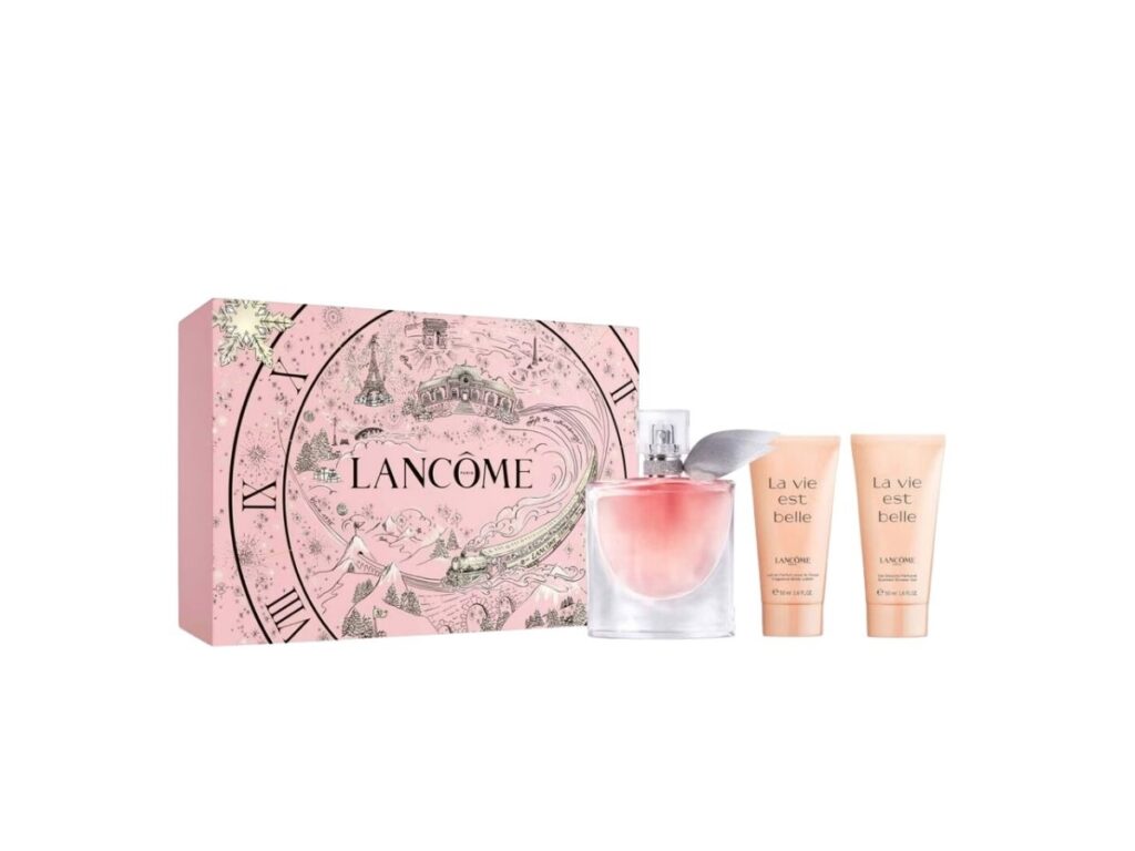 LANCOME SET La Vie est Belle Eau de Parfum Vapo 30ml + BL 50ml + SG 50ml