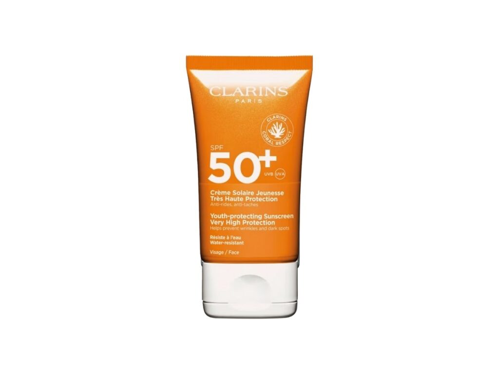 CLARINS Creme Solaire Jeunesse Tres Haute Protection WP SPF50+ 50ml