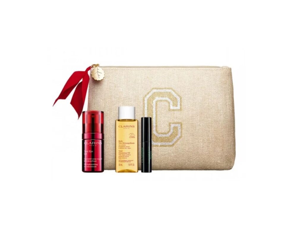 CLARINS SET Total Eye Lift 15ml + Demaquillant Express Yeux 30ml