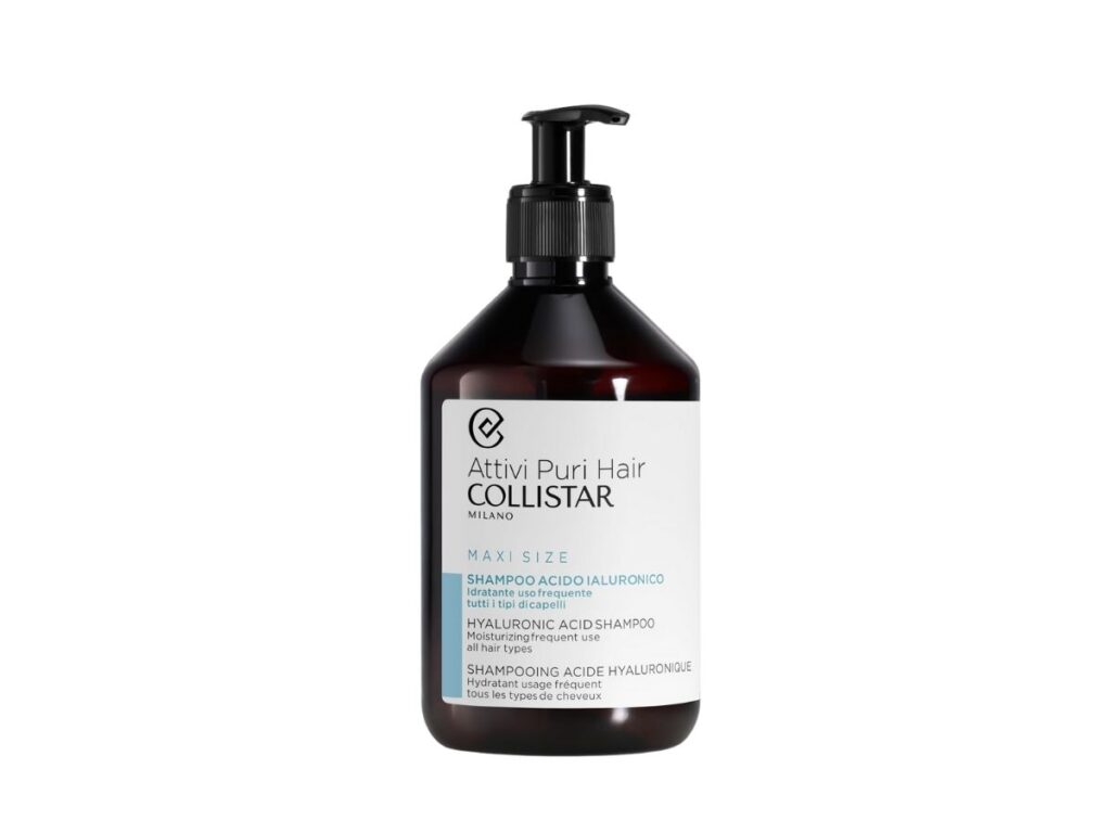 COLLISTAR Attivi Puri Hair Hyaluronic Acid Shampoo Moisturizing Frequ. Use 500ml