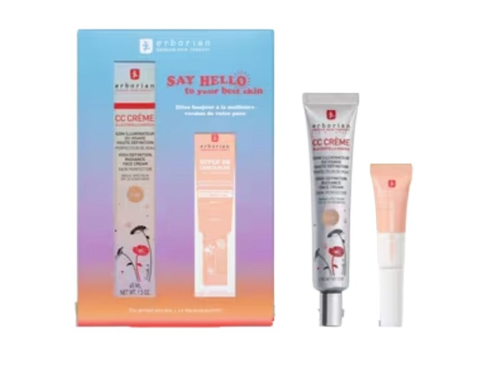 ERBORIAN SET CC Creme Clair 45ml + Super BB Concealer Clair 10ml