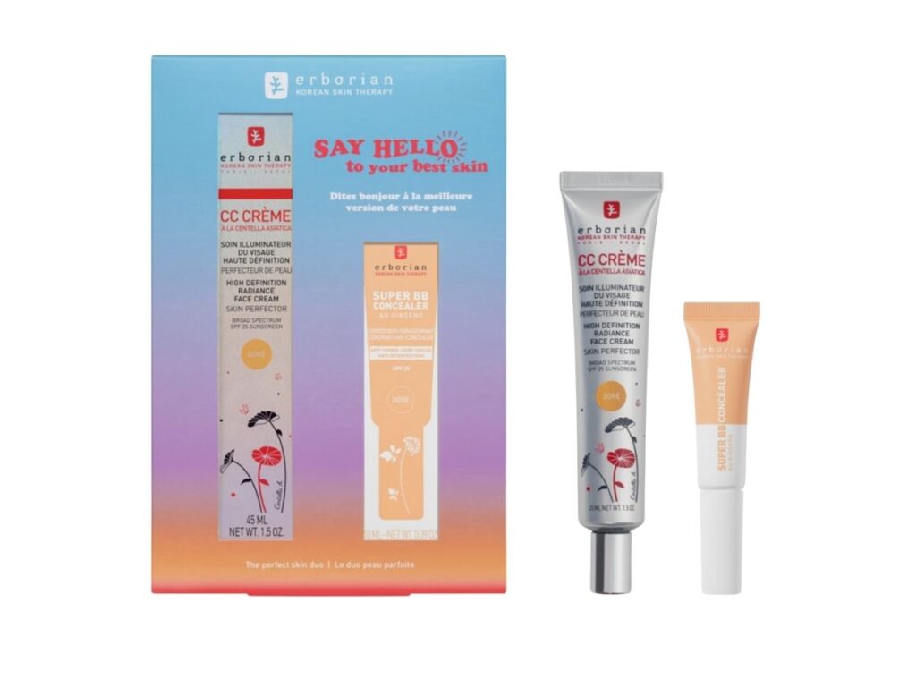 ERBORIAN SET CC Creme Dore 45ml + Super BB