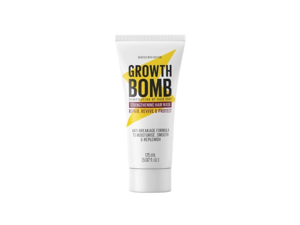 GROWTH BOMB Strengthening Hair Mask Repair, Revive & Protect 175ml