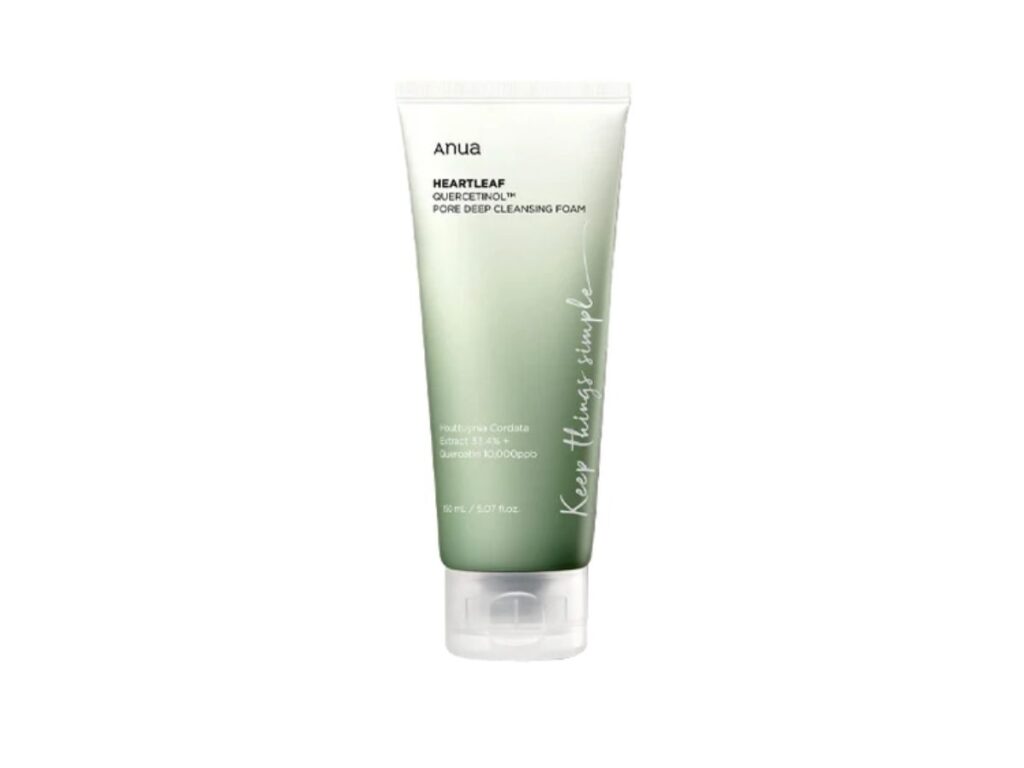 ANUA Heartleaf Quercetinol Pore Deep Cleansing Foam 150ml