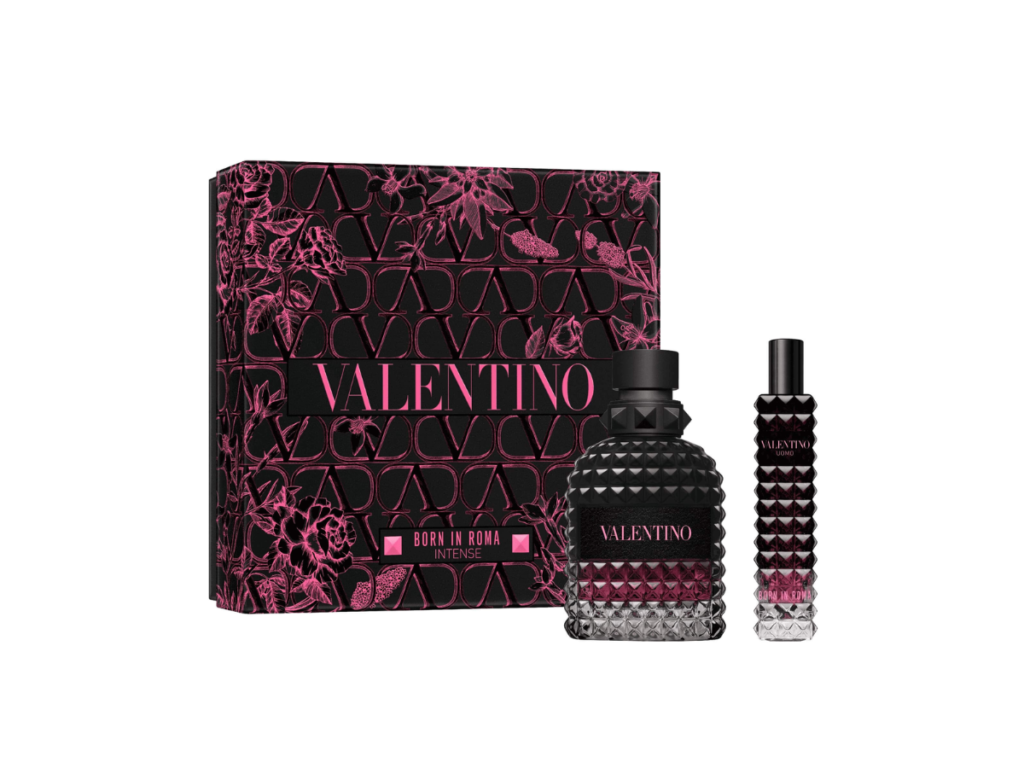 VALENTINO SET Born in Roma Uomo Intense Eau de Parfum Vapo 50ml + Mini EdP 15ml