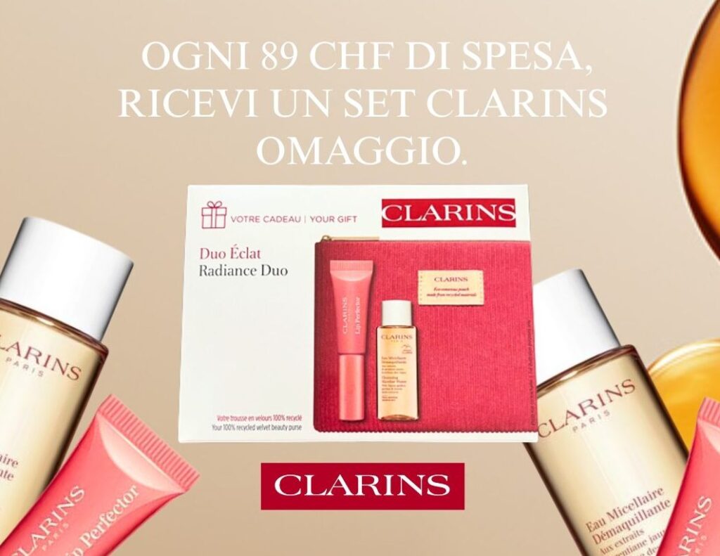 clarins promo ita