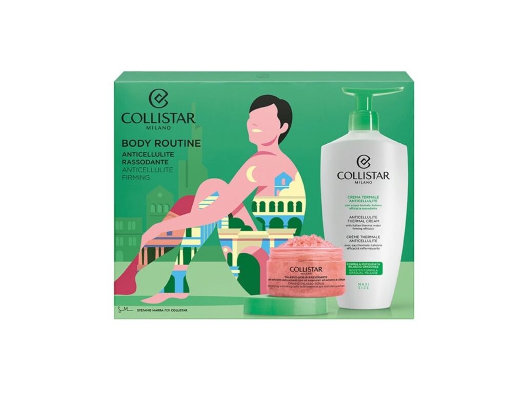 COLLISTAR SET Anticellulite Thermal Cream 400ml + Firming Talasso Scrub 150g