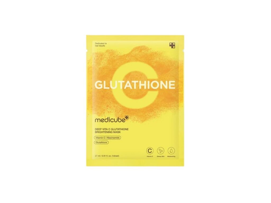 MEDICUBE Deep Vita C Glutathione Brightening Mask 1 sheet (22g) (1)