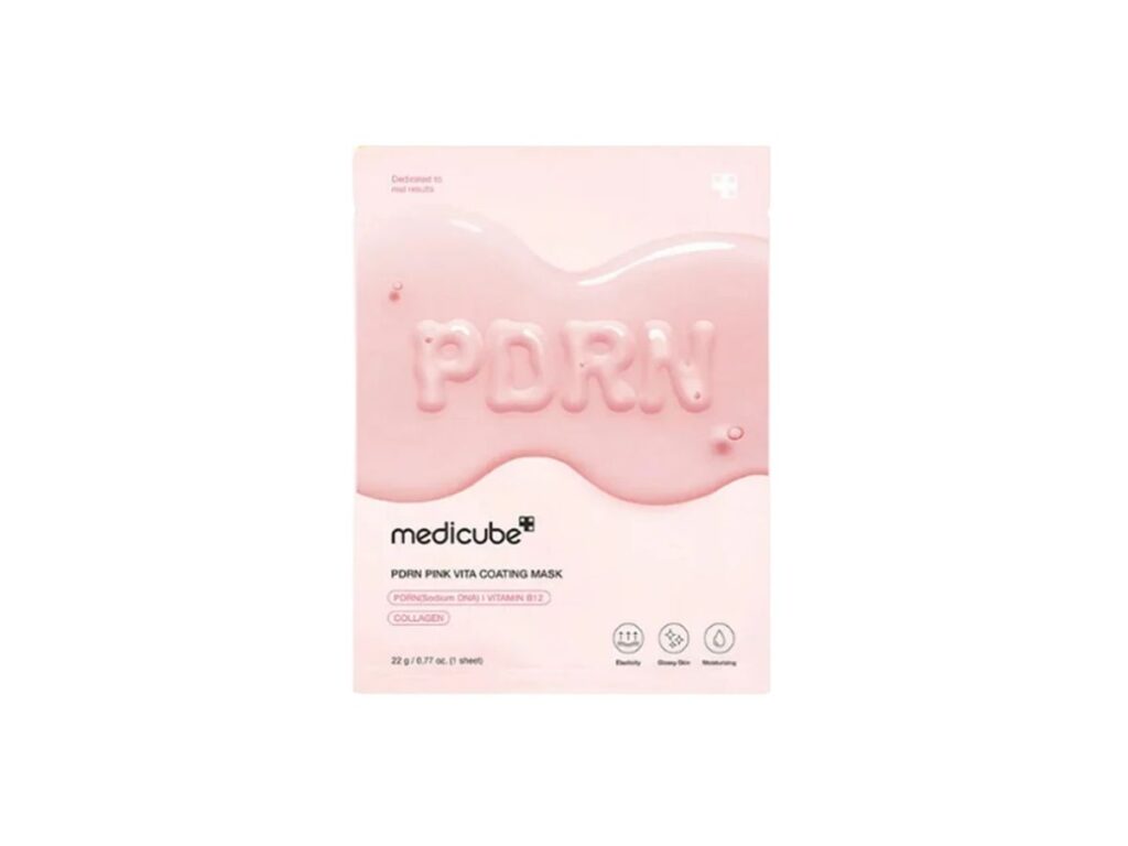 MEDICUBE PDRN Pink Vita Coating Mask 1 sheet (22g)