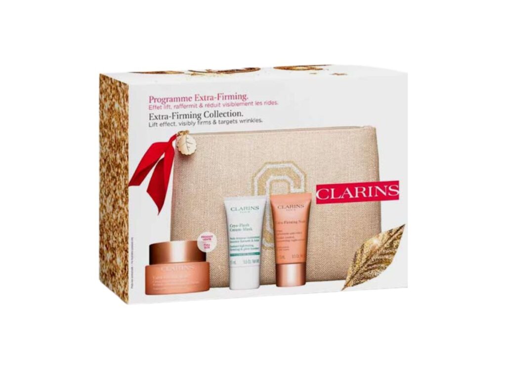 CLARINS SET Extra-Firming Jour 50ml + Cryo-Flash Cream Mask 15ml +