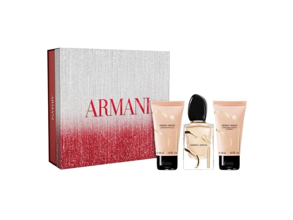 GIORGIO ARMANI SET Si´ Eau de Parfum Vapo 50ml + BL 50ml + SG 50ml