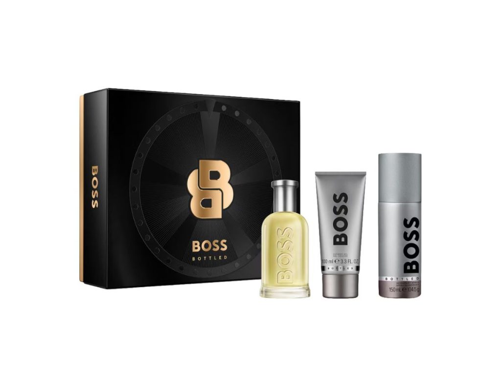 HUGO BOSS SET Boss Bottled Eau de Toilette Vapo 100ml + Deo Spray 150ml+SG 100ml