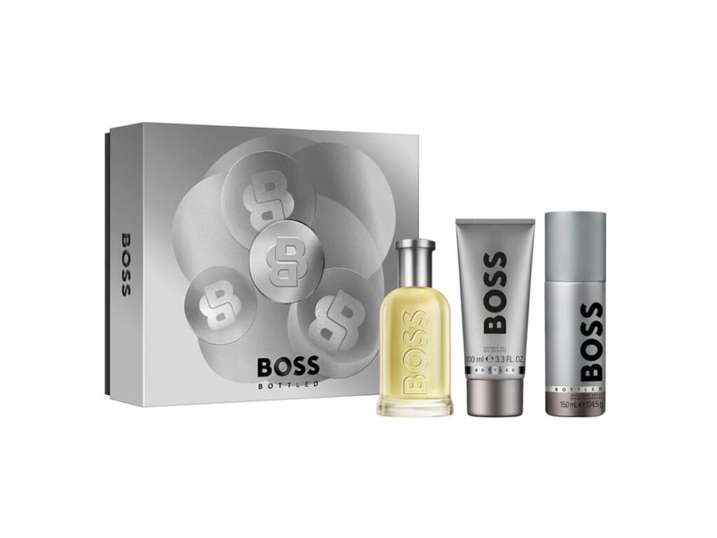 HUGO BOSS SET Boss Bottled Eau de Toilette Vapo 100ml + Deo Spray 150ml+SG 100ml