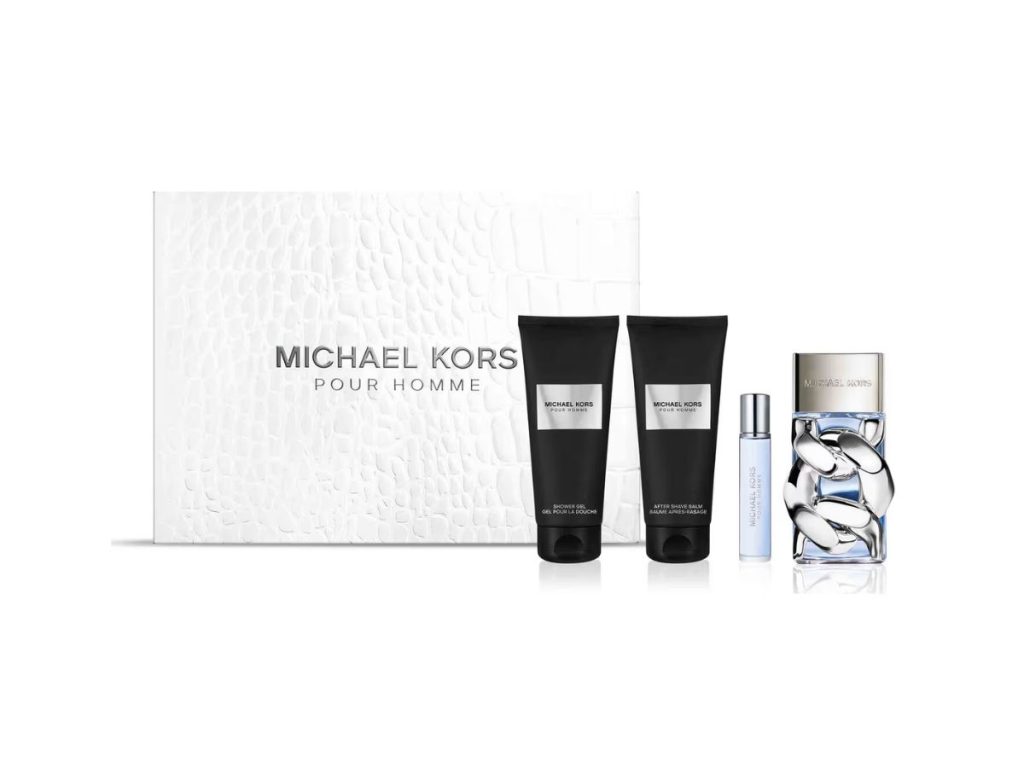 MICHAEL KORS SET Pour Homme Eau de Parfum 100ml + EdP 10ml + SG100ml + BL 100ml (1)