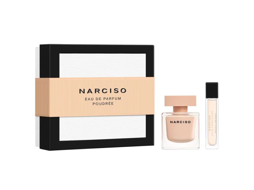 NARCISO RODRIGUEZ SET Poudrée Eau de Parfum Vapo 50ml+Pourse Spray 10ml (2)