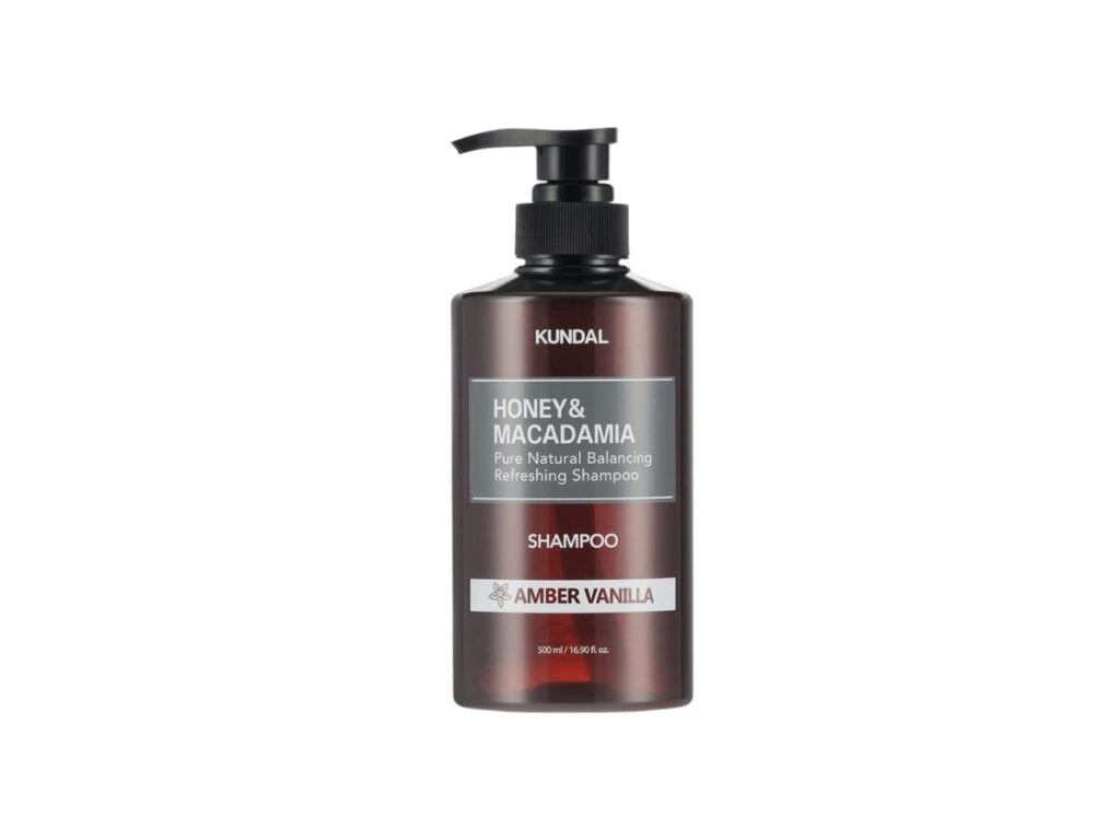 KUNDAL Honey&Macadamia Shampoo 500ml - Amber Vanilla