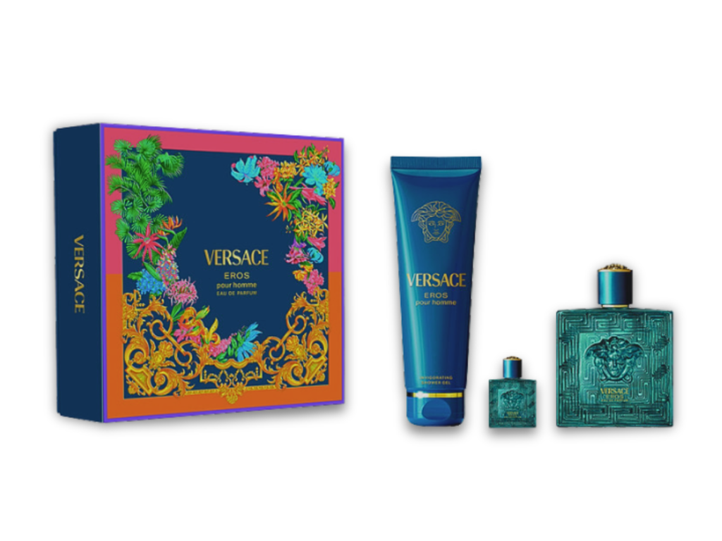 VERSACE SET Eros Eau de Parfum Vapo 100ml+SG 150ml+Mini 5ml
