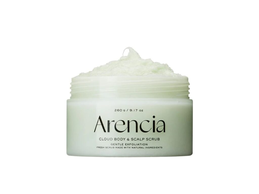 ARENCIA Fresh Cloud Body & Scalp Scrub Geranium & Primrose 260g