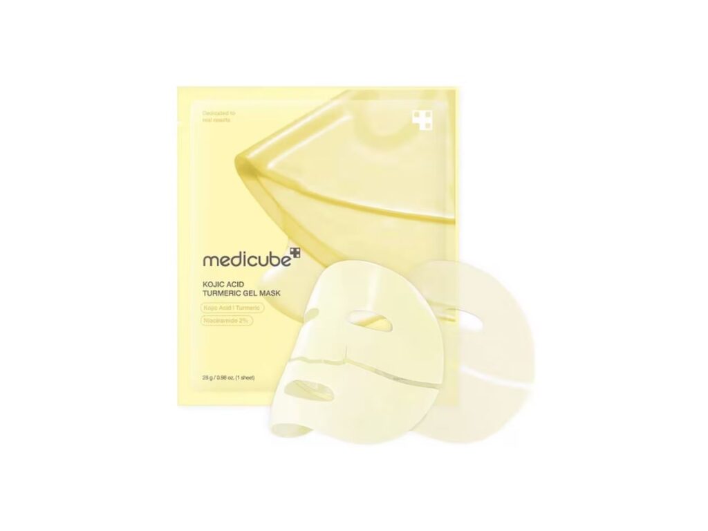 MEDICUBE Kojic Acid Turmeric Brightening Gel Mask 1EA