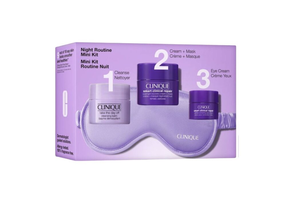 CLINIQUE SET Night Routine Mini KIT