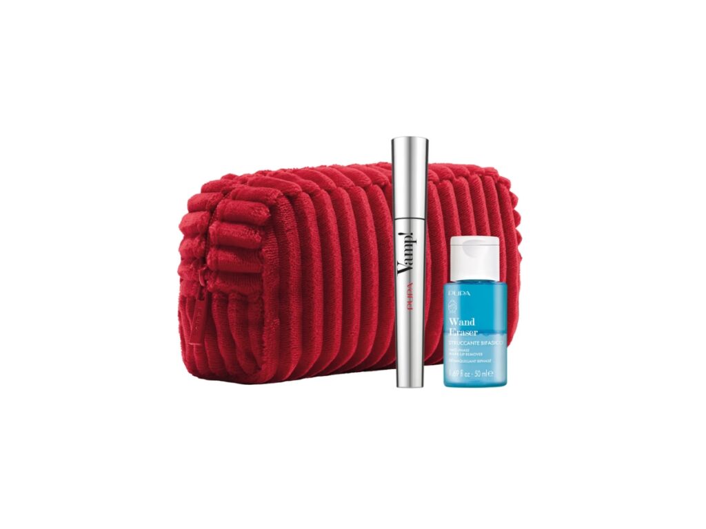 PUPA SET Vamp! Mascara 9ml + Mini Wand Eraser 50ml + Velvet Pochette