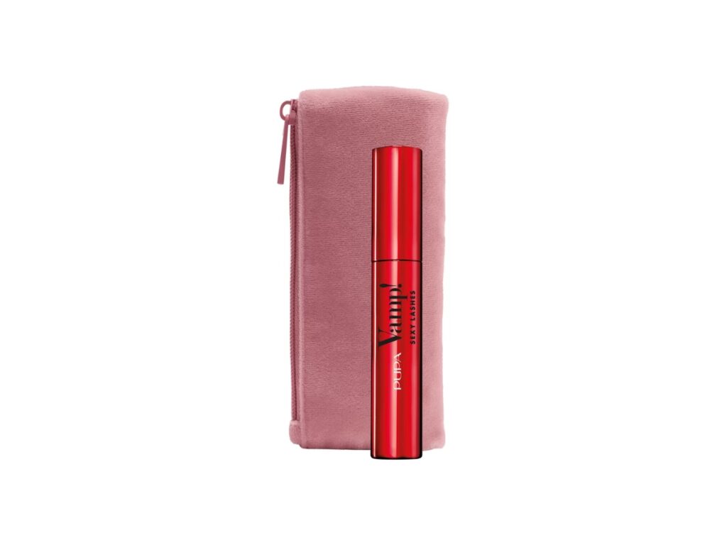 PUPA SET Vamp! Mascara Sexy Lashes 12ml + Velvet Pochette