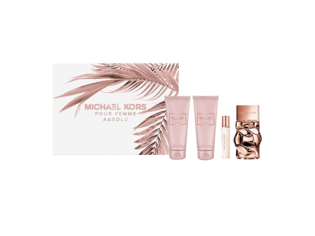 MICHAEL KORS SET Pour Femme Absolu Eau de Parfum Vapo 100ml+BL 100ml+SG 100ml+mini