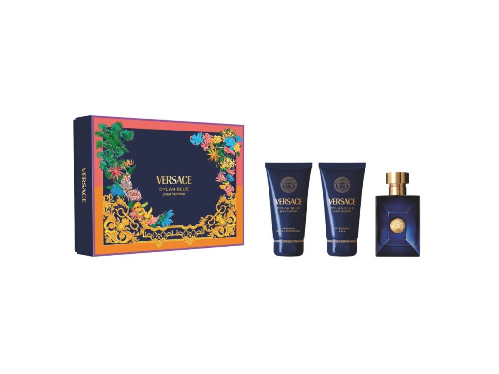 7210616-GIANNI VERSACE SET Dylan Blue Eau de Toilette Vapo 50ml+SG 50ml+ASB 50ml