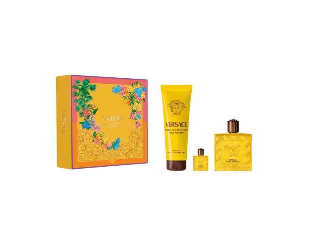 VERSACE SET Eros Energy Eau de Parfum Vapo 100ml + SG 150ml + Mini 5ml