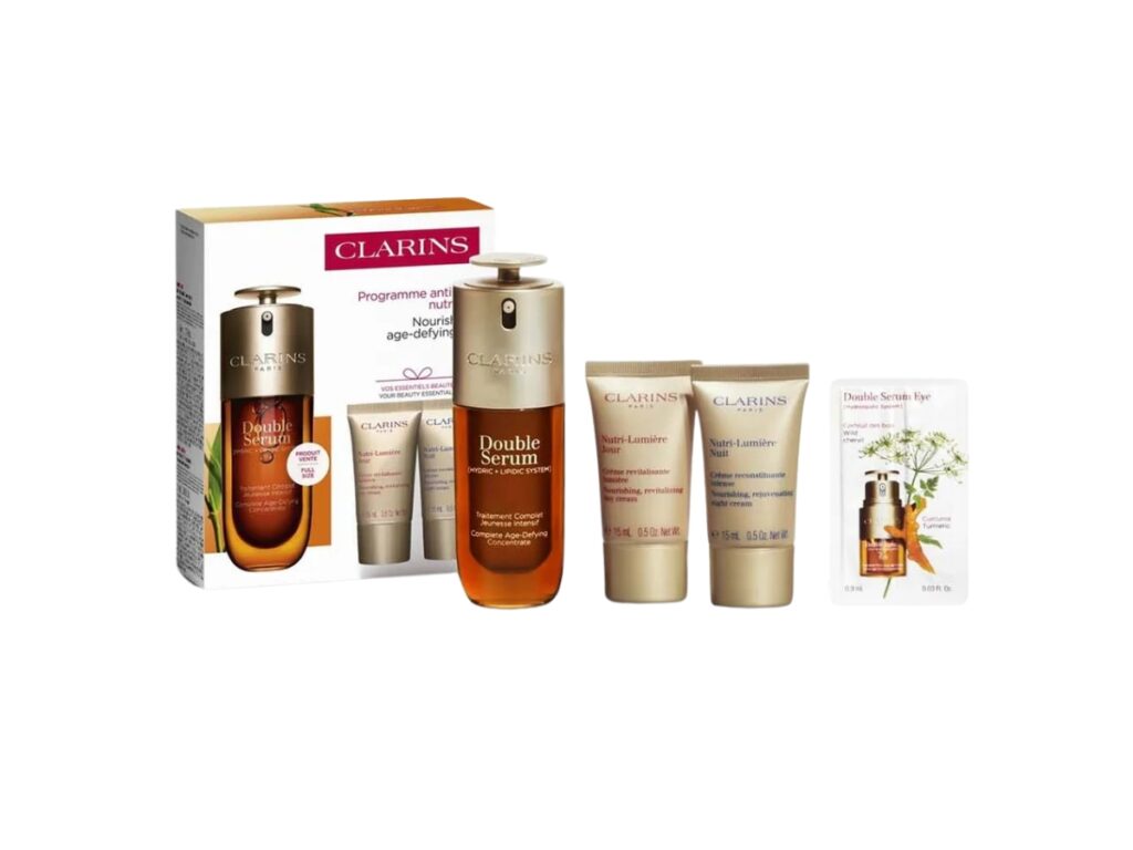 CLARINS SET Double Serum Complete Age-Defying Concentrate