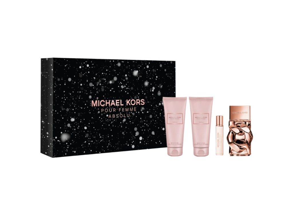 MICHAEL KORS SET Pour Femme Absolue Eau de Parfum 100ml + EdP 10ml+SG100+BL100
