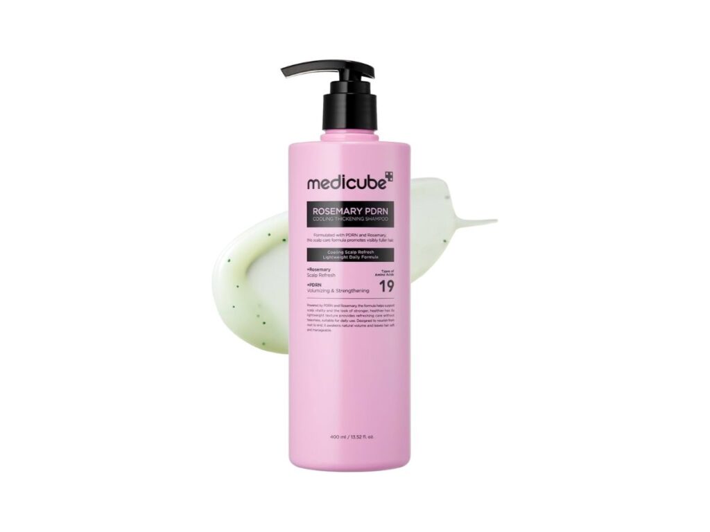 MEDICUBE Rosemary PDRN Cooling Thickening Shampoo 400ml