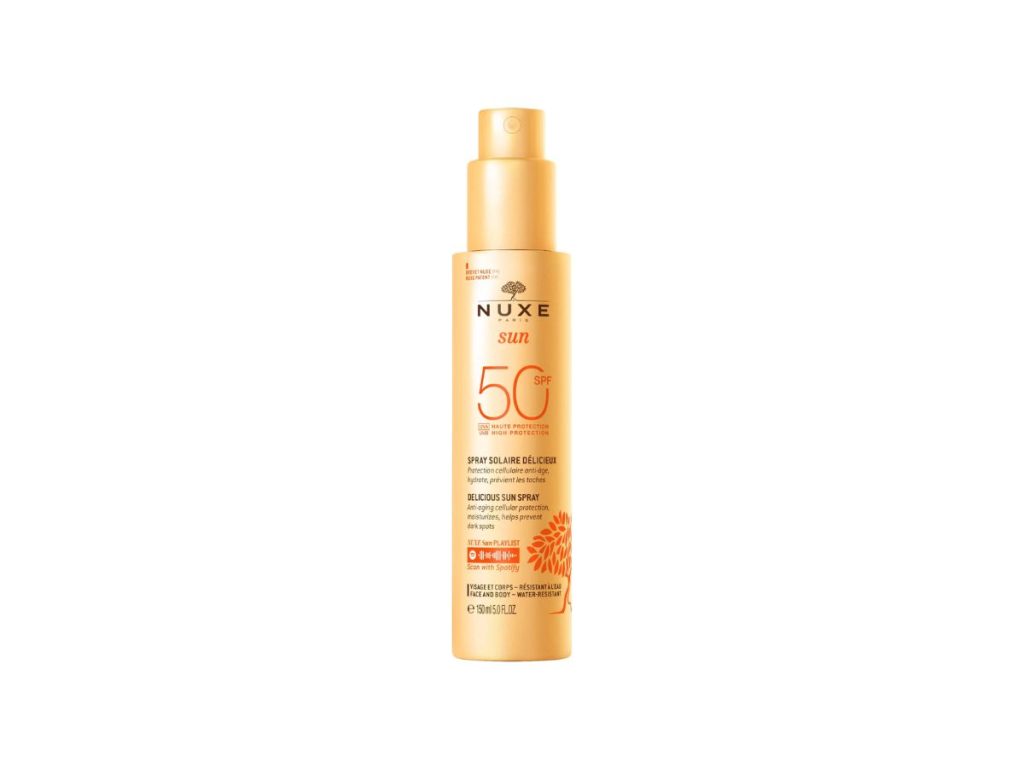 NUXE Sun Spray Solaire Visage et Corps SPF50 150ml