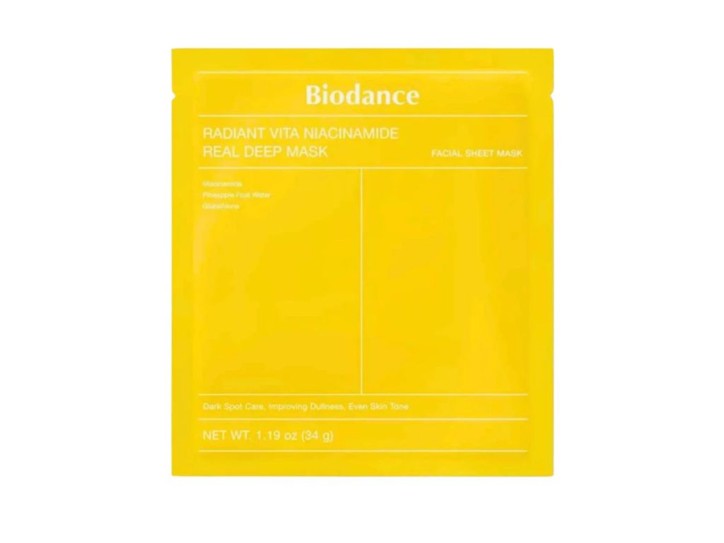 BIODANCE Radiant Vita Niacinamide Real Deep Mask 34g - FREE SHOP SWISS