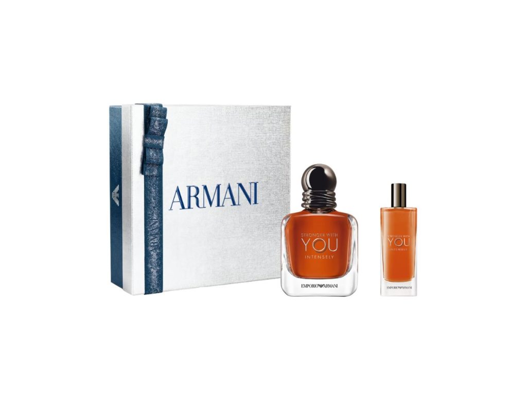 EMPORIO ARMANI SET Stronger With You Intensely Eau de Parfum Vapo 50ml+Mini 15ml (2)