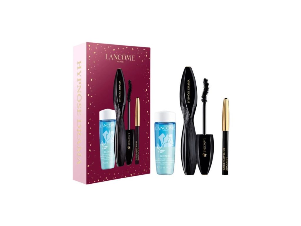 LANCOME SET Mascara Hypnose Drama Extreme Volume 8ml+Bi-Facil 30ml+Mini Crayon (2)