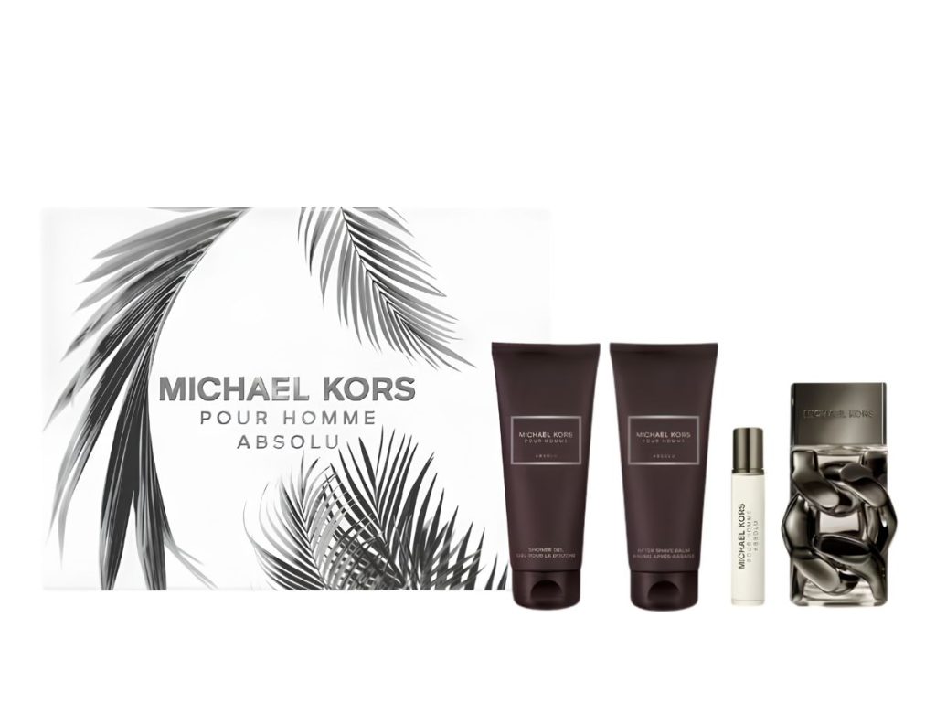 MICHAEL KORS SET Pour Homme Absolu EdP Vapo 100ml+SG 100ml+ASB 100ml+Mini 10ml - Free Shop Swiss