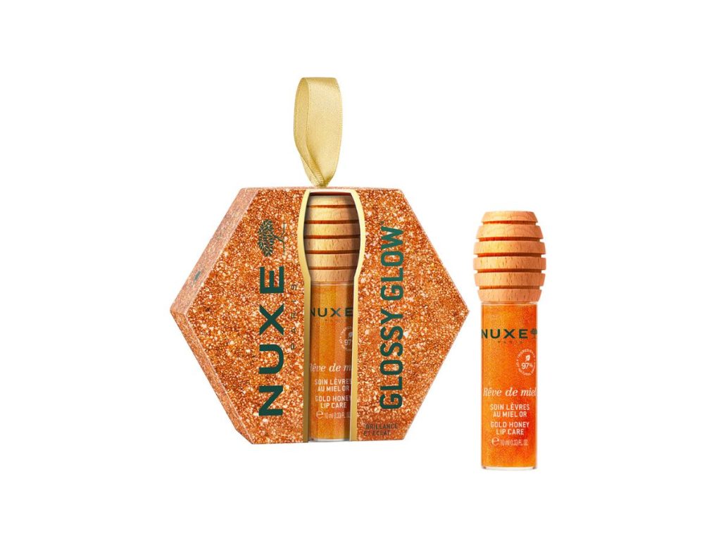 NUXE SET Reve de Miel Soin Levres au Miel Or 10ml Ornament